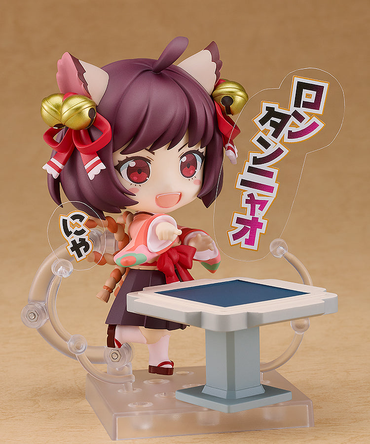 Back view of Nendoroid Ichihime showing detailed hair and ribbon
