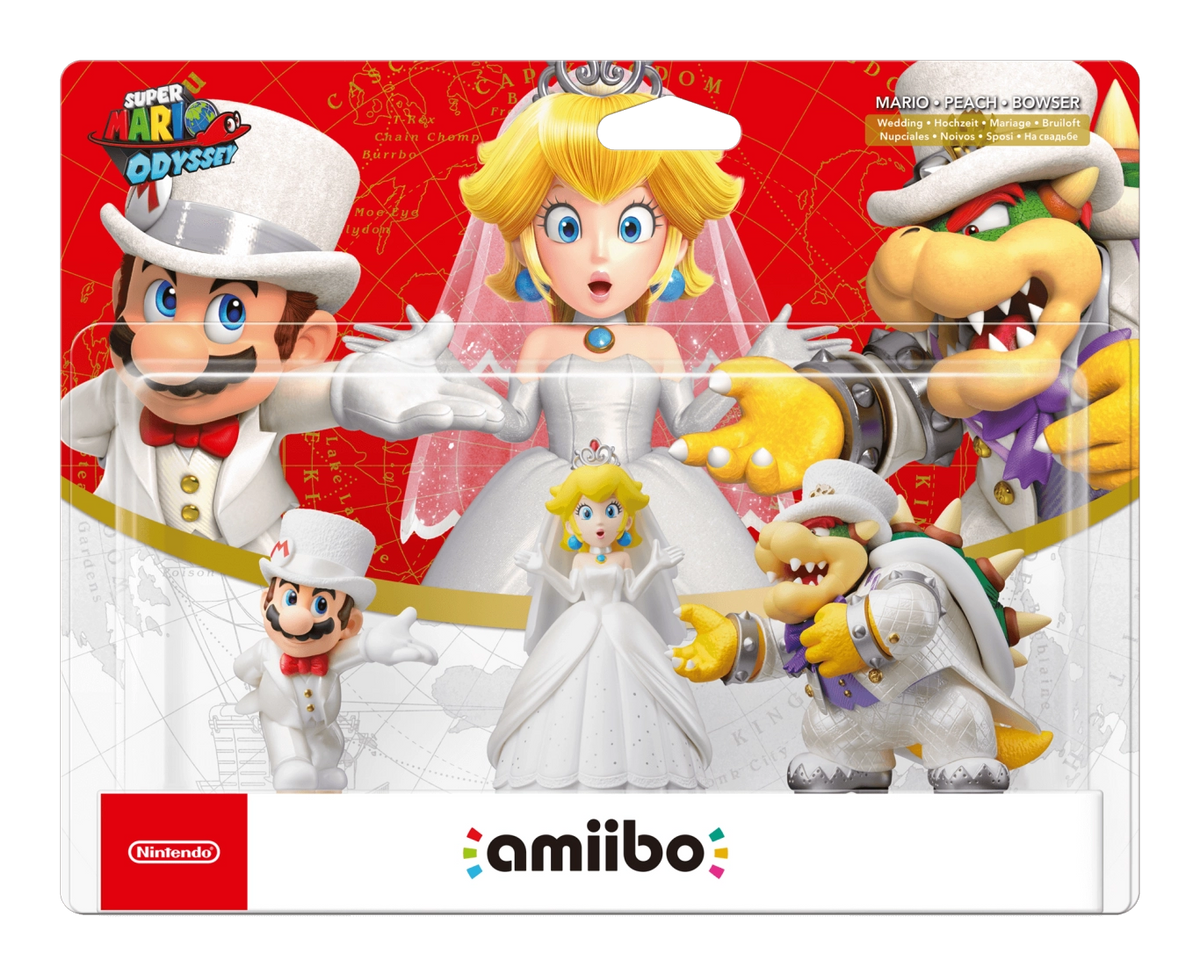 Nintendo - Super Mario Odyssey Amiibo 3-Piece Set for Switch - Good Games