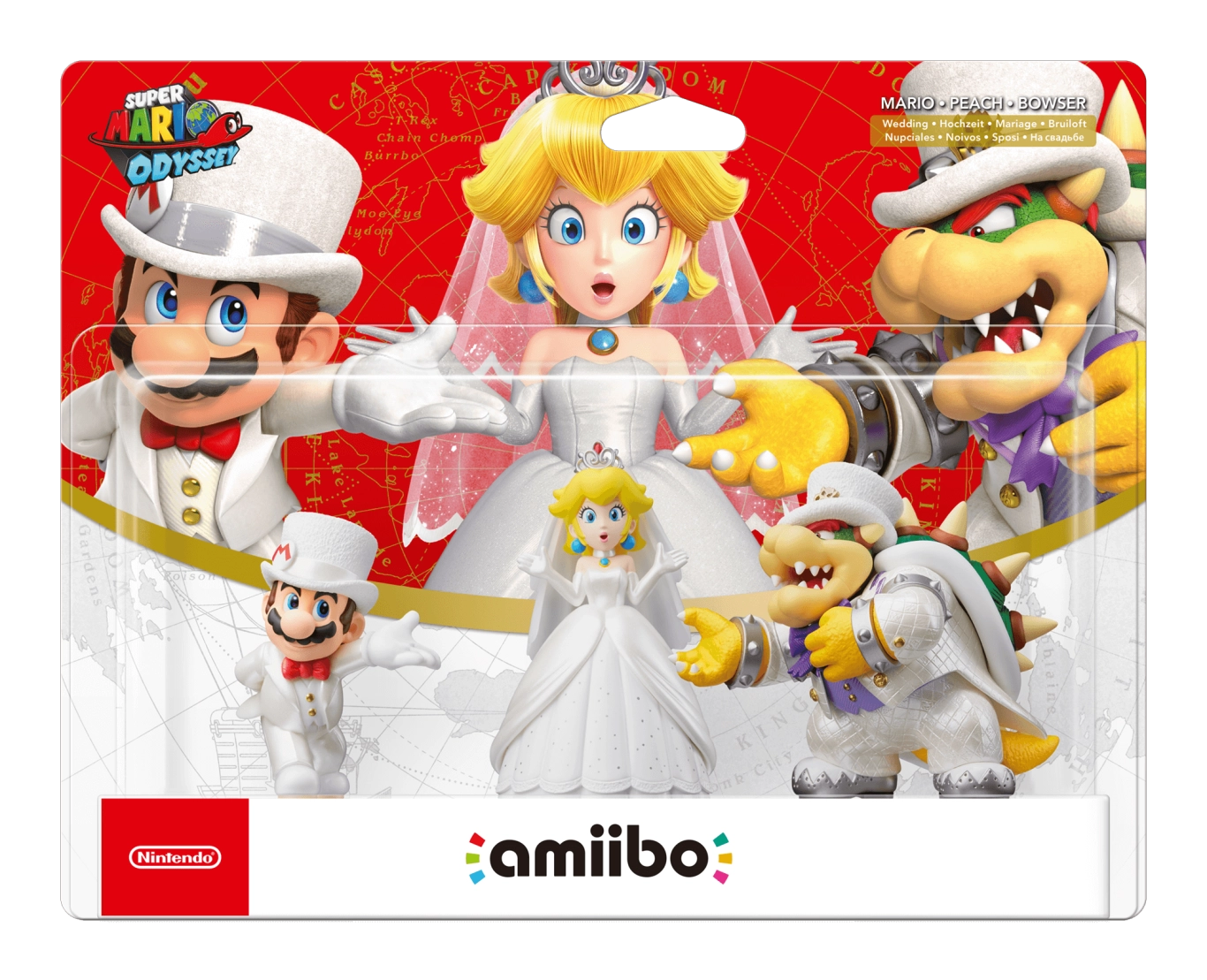 Nintendo - Super Mario Odyssey Amiibo 3-Piece Set for Switch - Good Games