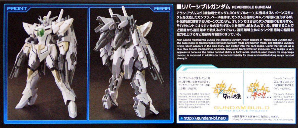 Hgbf 1/144 Reversible Gundam