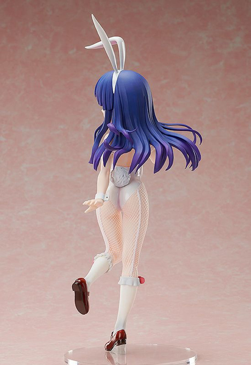 Higurashi When They Cry Sotsu Rika Furude bunny figure purple hair bunny ears white suit fishnet stockings