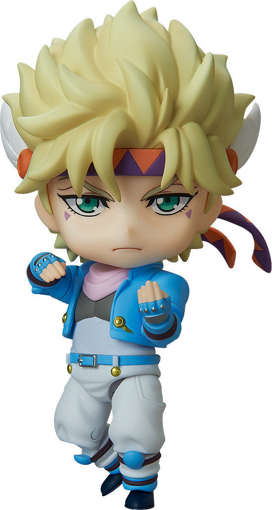 Nendoroid 194 Caesar Anthonio Zeppeli figure in blue jacket and white pants striking a pose