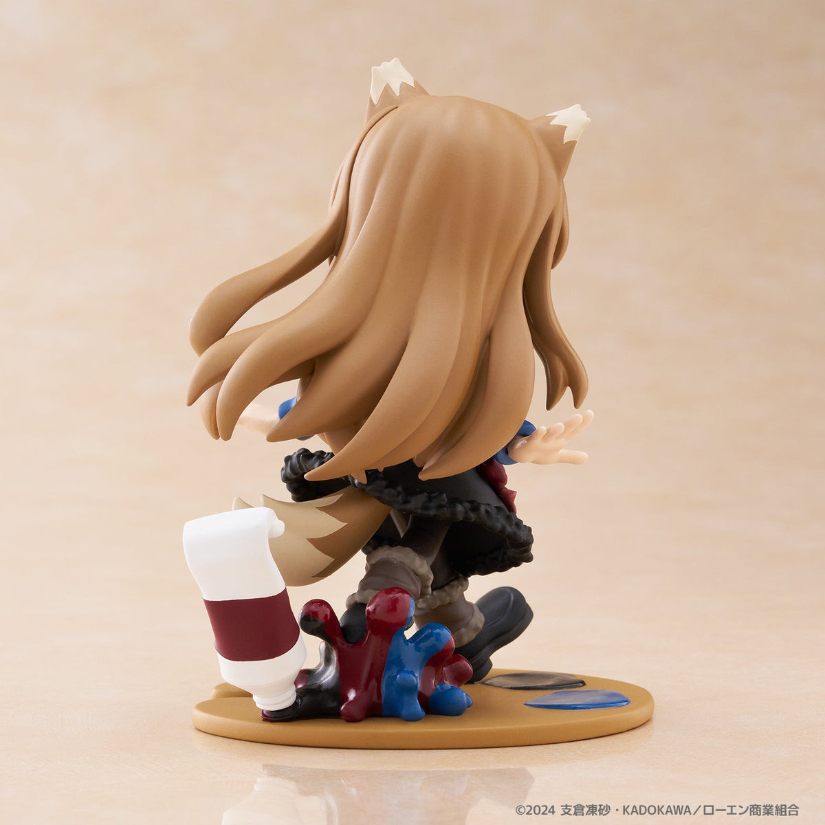Spice and Wolf Palverse Pal Holo figure close-up of face and details