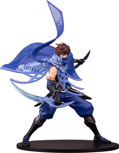 Front view of Lan Shark Hunting Blade Version in full gear