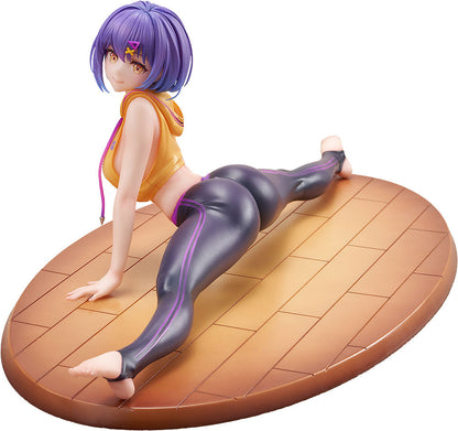 SSR Yura: Split Version 1:7 Scale Figure front view with dynamic pose and detailed outfit