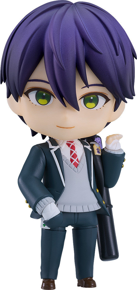 Nendoroid Kenmochi Toya from Nijisanji, front view with signature outfit and confident expression