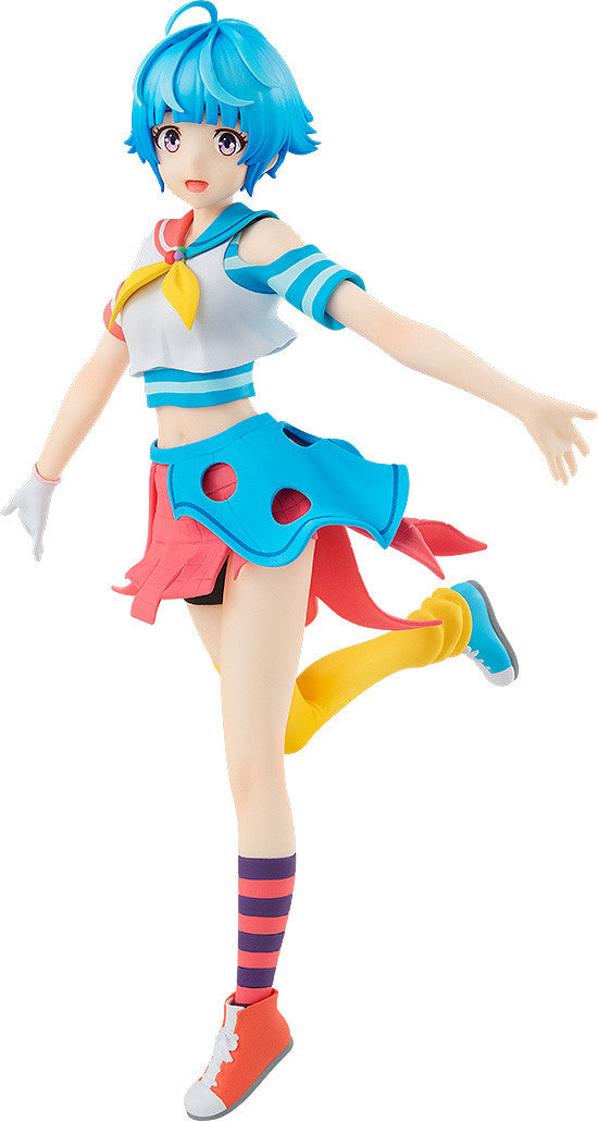 Uta Pop Up Parade figure front view with long pink hair and stylish outfit