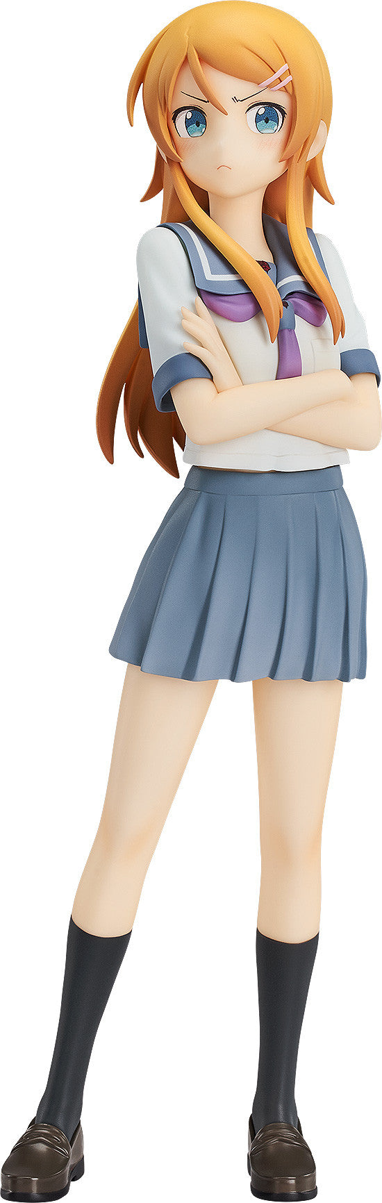 Kirino Kousaka standing with crossed arms, smiling confidently in her school uniform