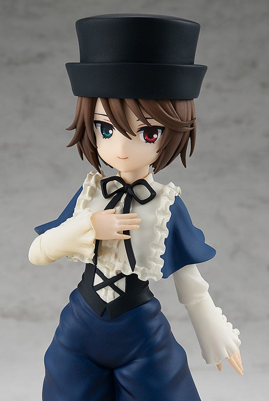 Rozen Maiden Pop Up Parade Souseiseki figure in blue dress black hat and brown hair