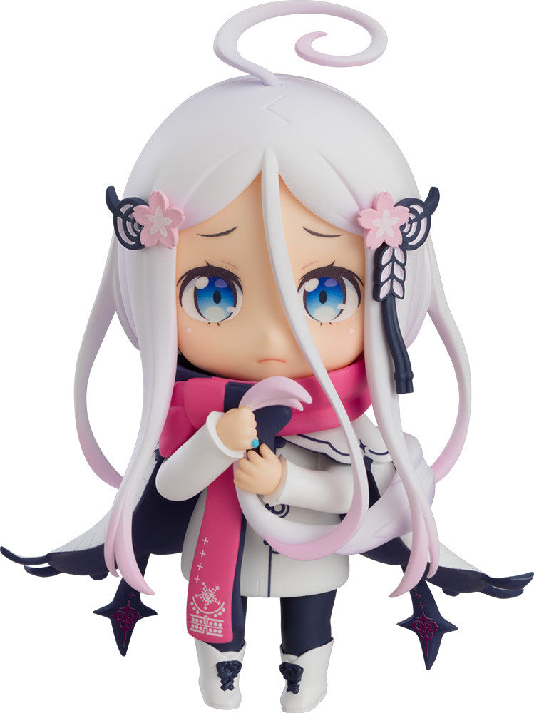 Nendoroid Arsnotoria figure holding a staff in a magical-themed outfit