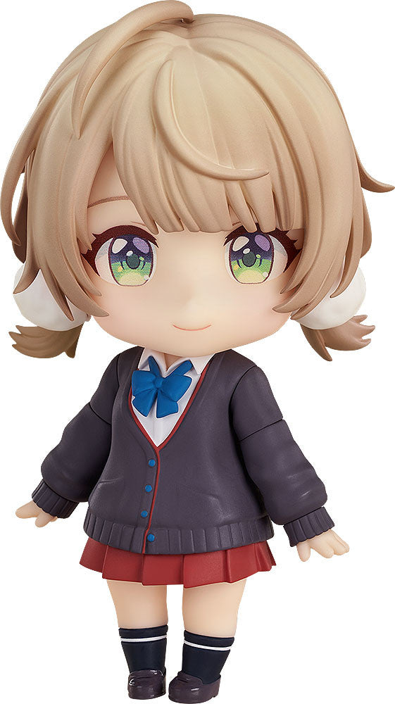 Featuring Shigure Ui with a cheerful expression and signature outfit