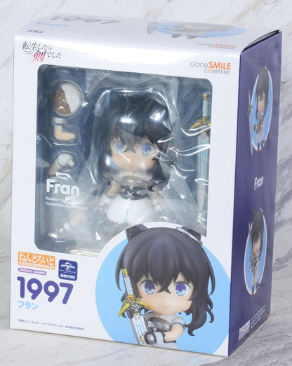 Nendoroid 1997 Fran from Reincarnated as a Sword figure in box with accessories
