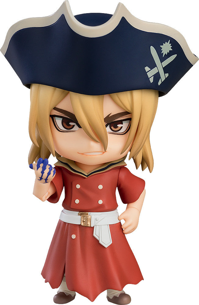 Nendoroid Ryusui Nanami with confident expression in explorer outfit