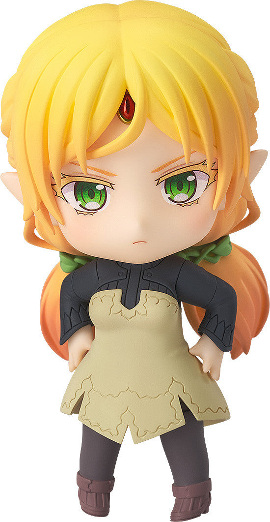 Nendoroid Elf from Uncle from Another World in standard pose wielding a sword and serious expression