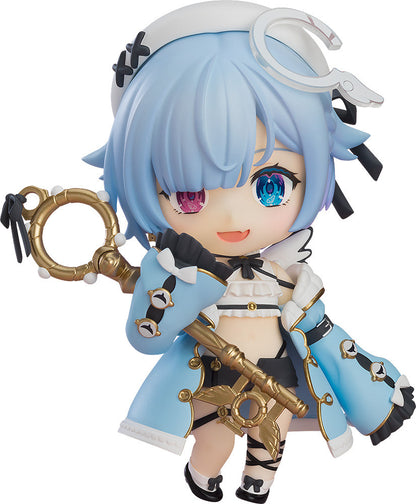 Nendoroid 157 Miku Hatsune Magical Mirai 2014 in blue outfit holding a staff