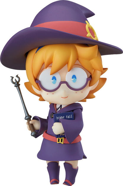 Nendoroid Lotte Jansson figure front view with accessories from Little Witch Academia