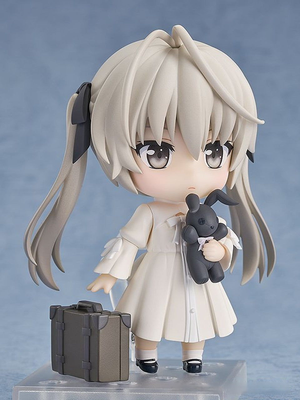 Yosuga no Sora Nendoroid Sora Kasugano figure in white dress with suitcase and toy bunny