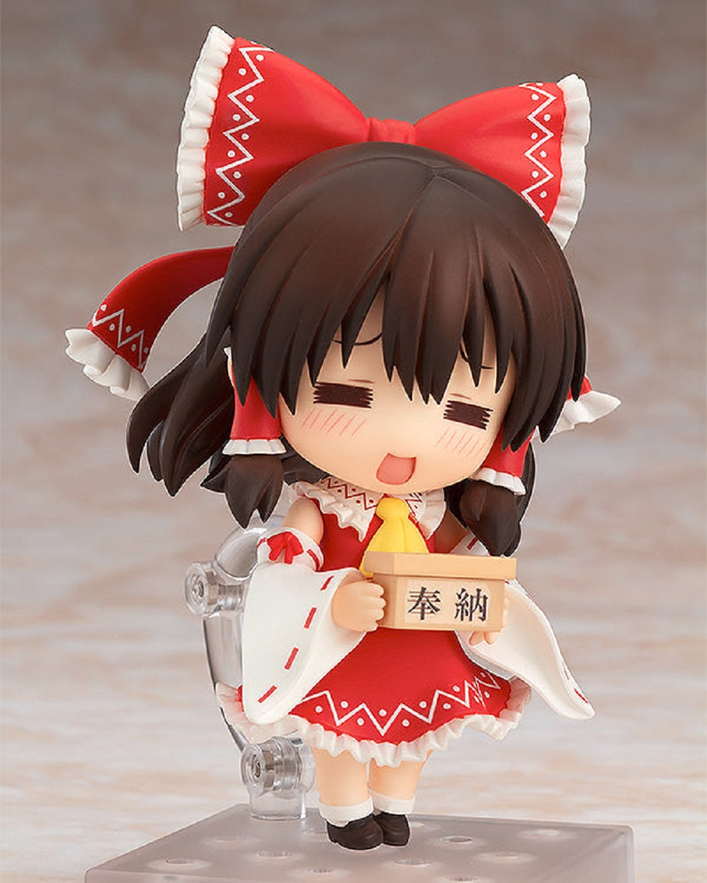 Touhou Project Nendoroid Reimu Hakurei 20 figure standing with the box accessories