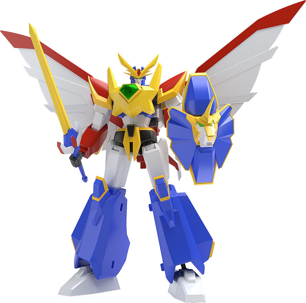Front view of Moderoid Raijin-Oh in a dynamic pose