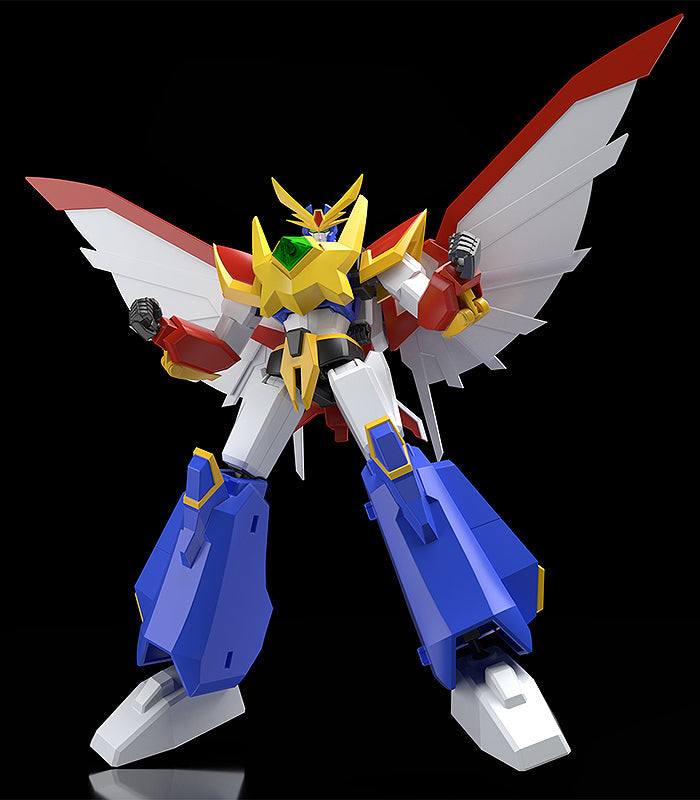 Moderoid Raijin-Oh in action pose with weapon drawn