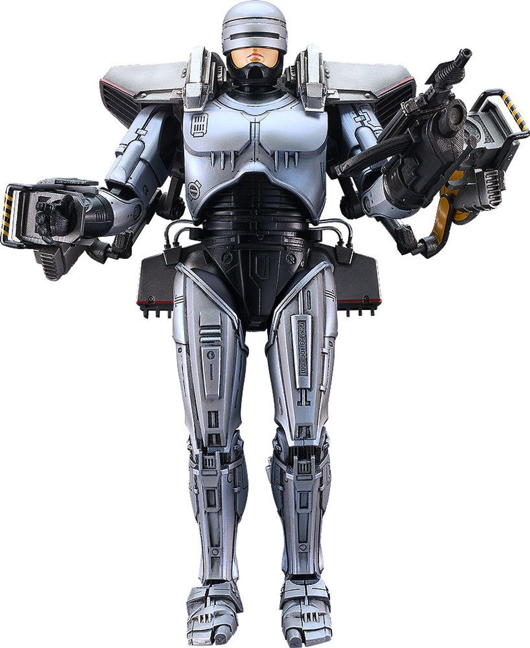 MODEROID RoboCop 3 with Jetpack and equipment gray and silver action figure