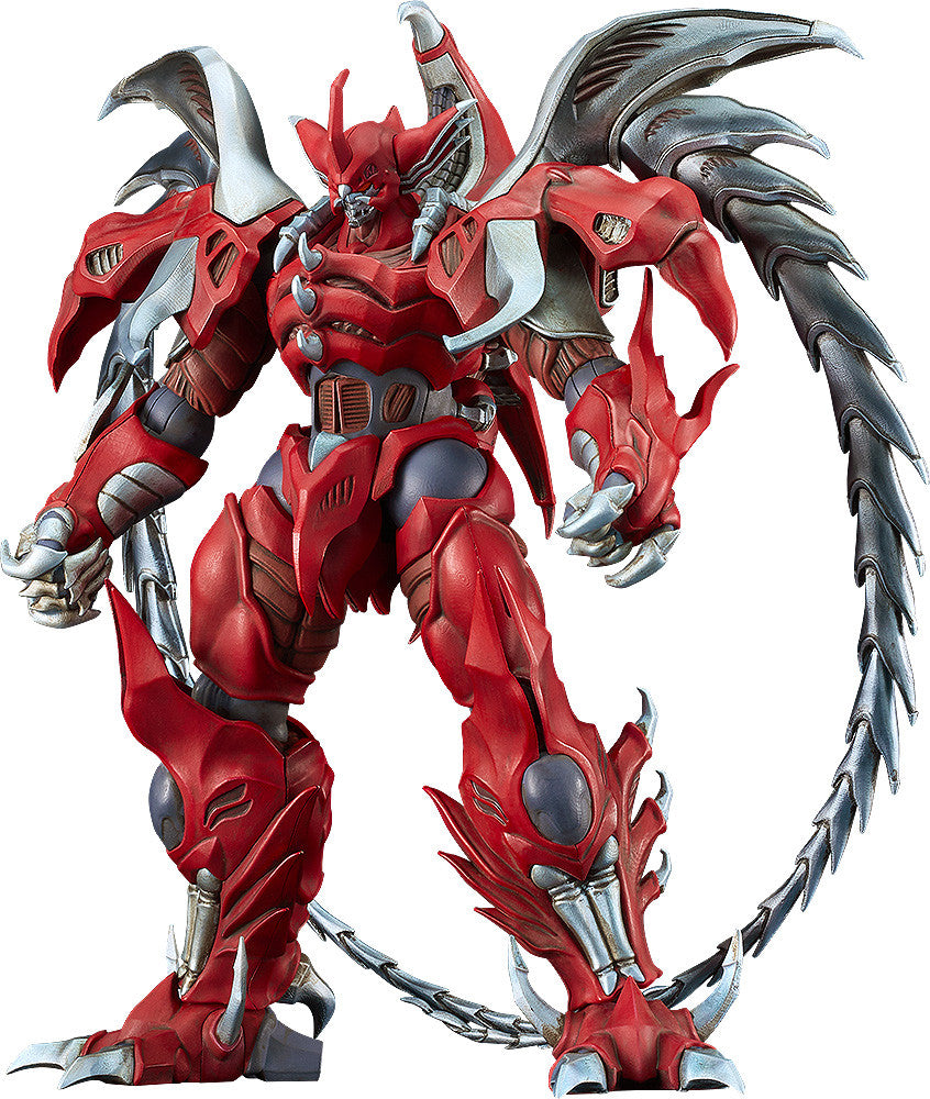 Moderoid Hagane front view showing armored design and weapon details