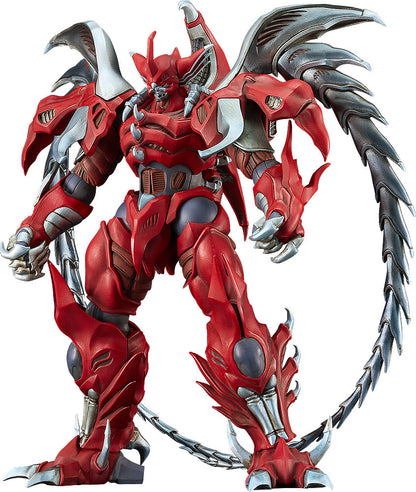 Moderoid Hagane front view showing armored design and weapon details