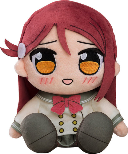 Good Smile Company Love Live Sunshine Kuripan Plushie Riko Sakurauchi plushie seated in school uniform