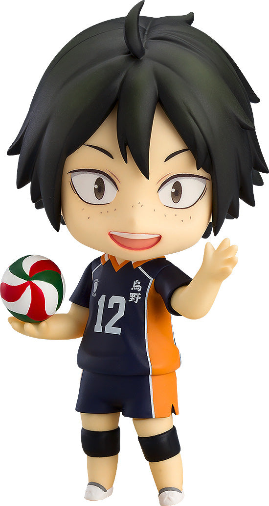 Nendoroid Tadashi Yamaguchi figure posed with a confident expression and crossed arms