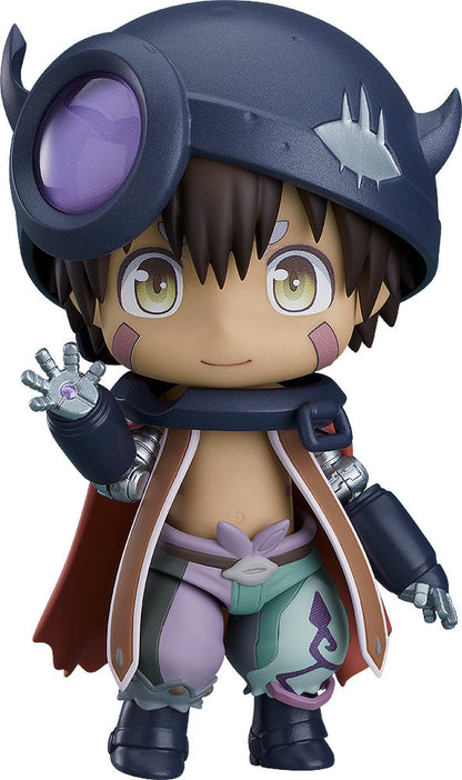 Reg Nendoroid standing with neutral expression, helmet details and robotic arm visible