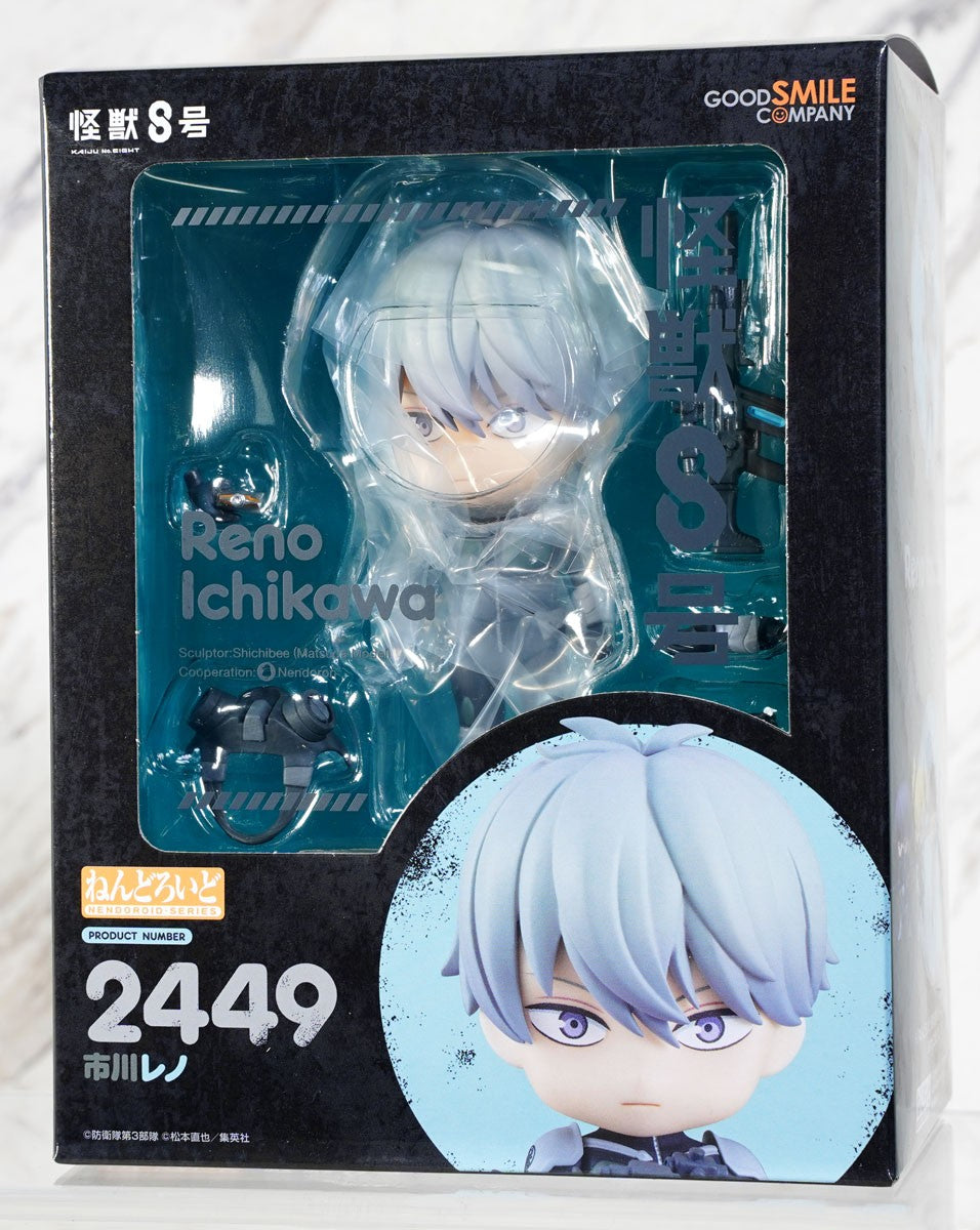 Nendoroid 2449 Kaiju No 8 Reno Ichikawa figure in box with product number displayed