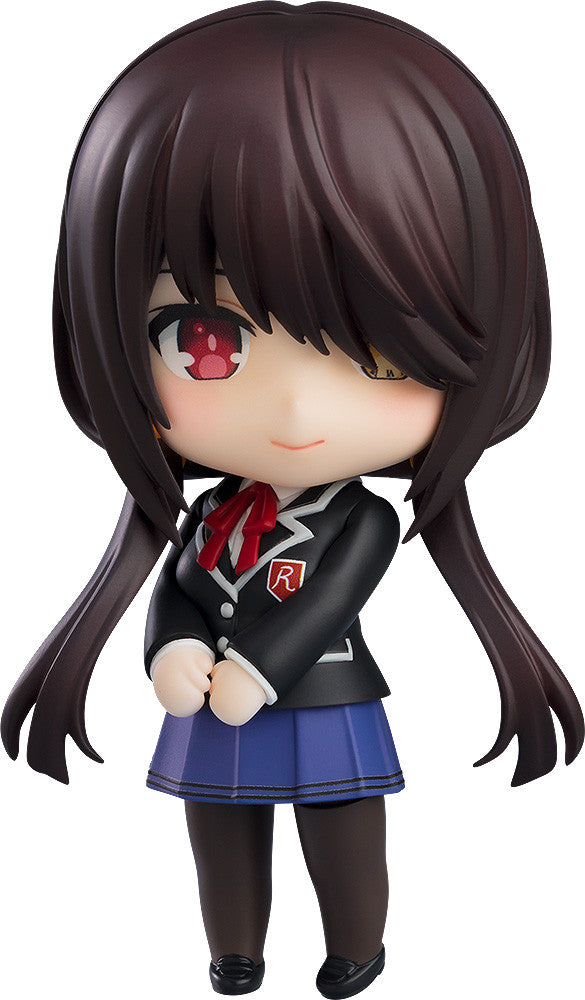 Nendoroid Kurumi Tokisaki front view with smiling faceplate Date A Live V