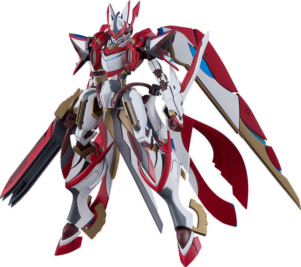 Moderoid Red Five mecha model fully assembled and posed