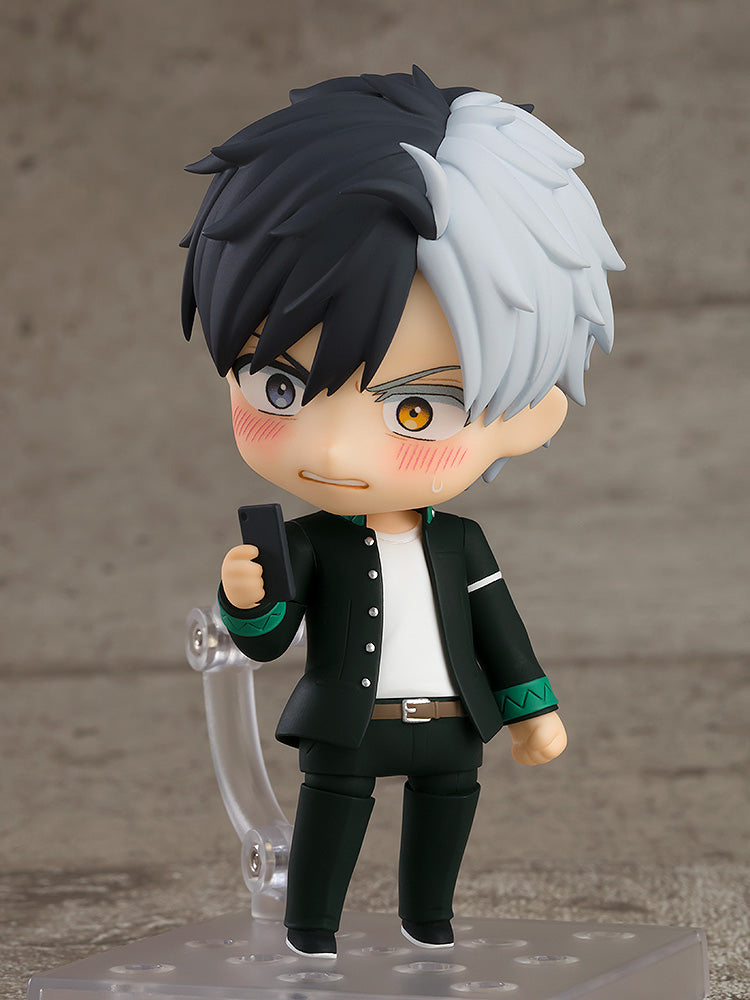 Nendoroid Haruka Sakura in fighting stance with angry face