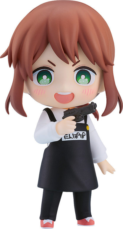 Nendoroid Rita figure posed with confident expression and weapon