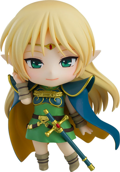 Nendoroid Deedlit posed with staff and magical aura