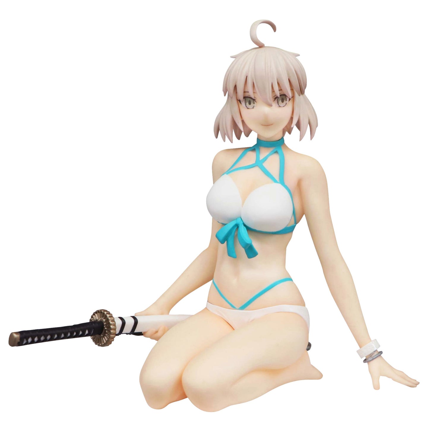 Assassin Okita J Soji Noodle Stopper Figure sitting pose with sword across lap
