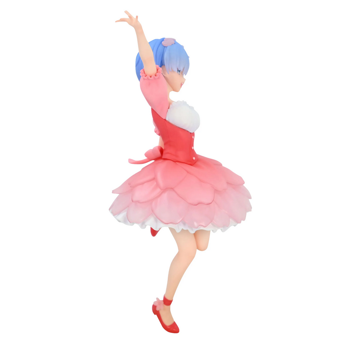 ReZERO Starting Life in Another World Trio Try It Rem cherry blossoms figure in pink dress and shoes
