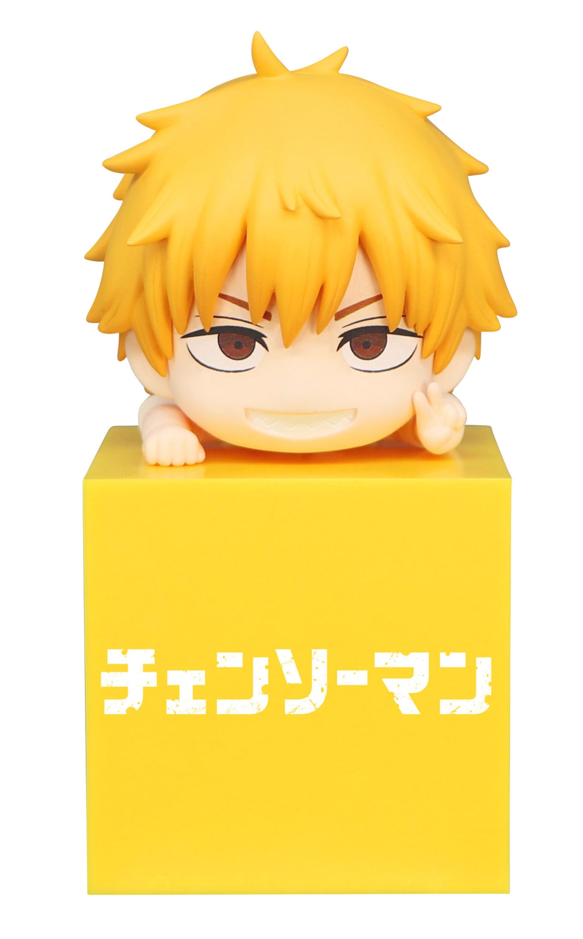 Chainsaw Man Hikkake Denji figure by Good Smile Company, smiling pose