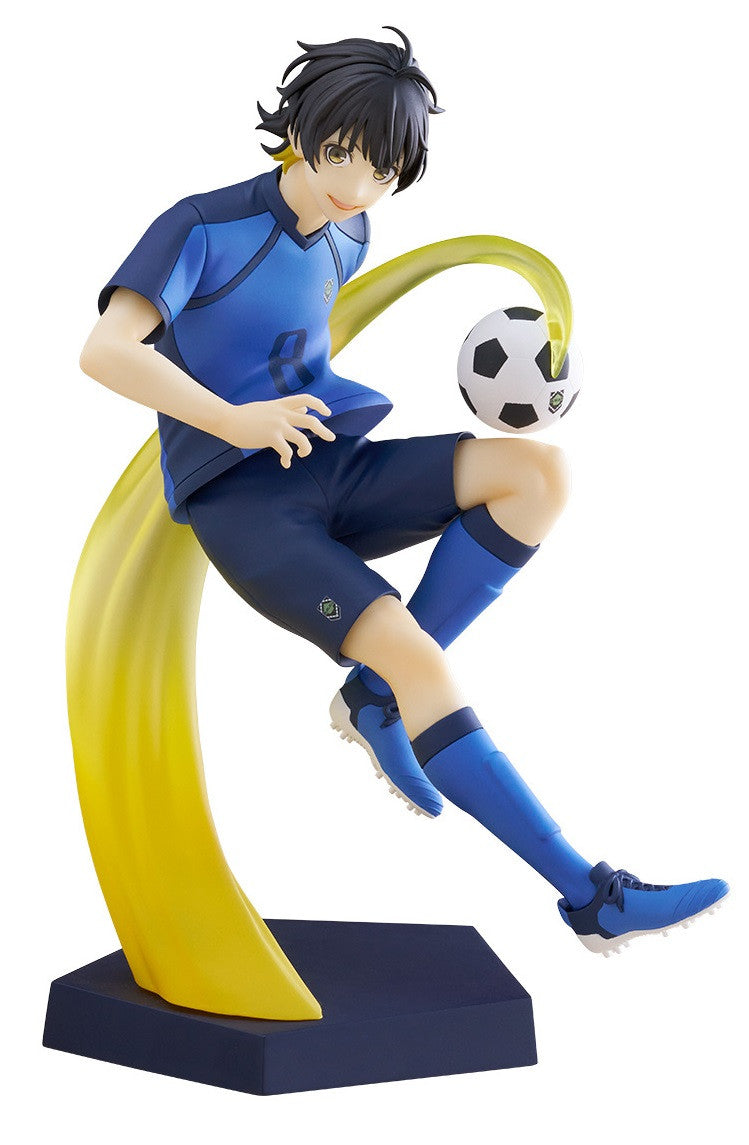 Tenitol Meguru Bachira figure front view with dynamic pose Blue Lock