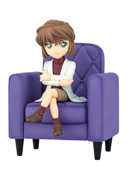 Case Closed Ai Haibara Tenitol figure seated in a purple armchair