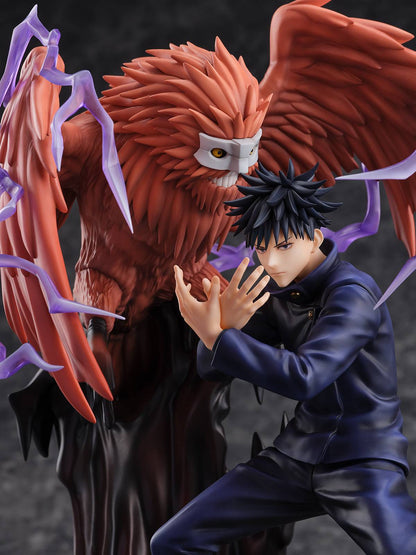 Megumi Fushiguro Shibuya Scramble figure with red winged cursed spirit