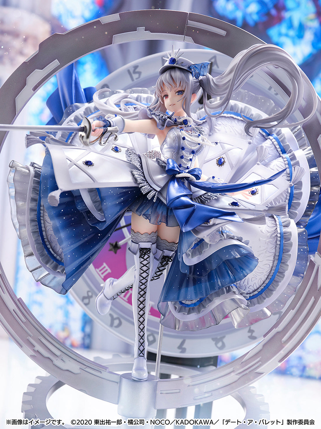 Good Smile Company "Date A Bullet" White Queen - Royal Blue Sapphire Dress Version (Shibuya Scramble Figure) 1/7 Scale