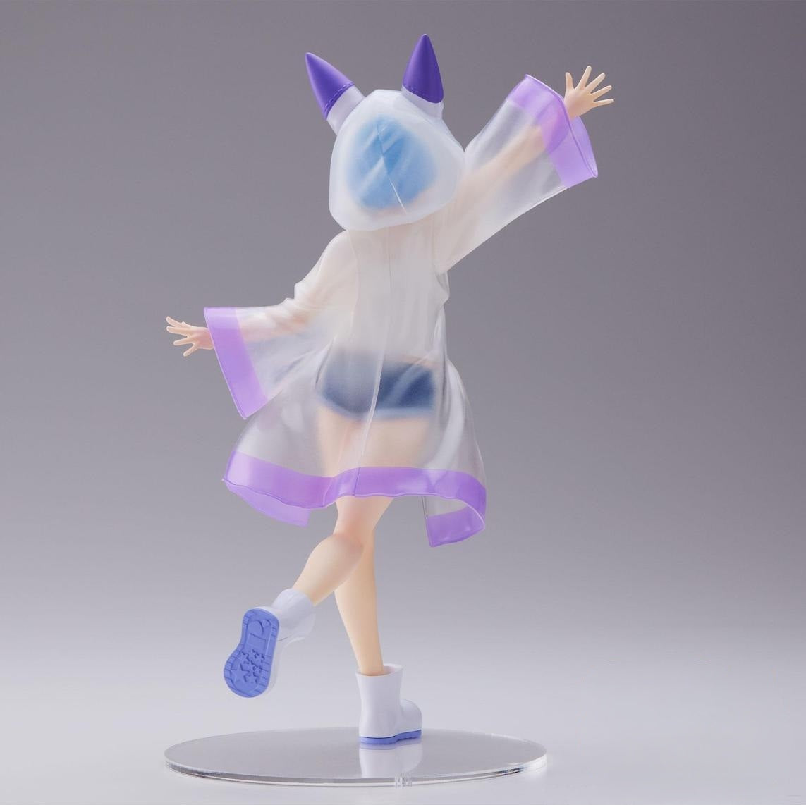 ReZERO Starting Life in Another World Rem Day After the Rain Luminasta figure in clear raincoat with purple trim