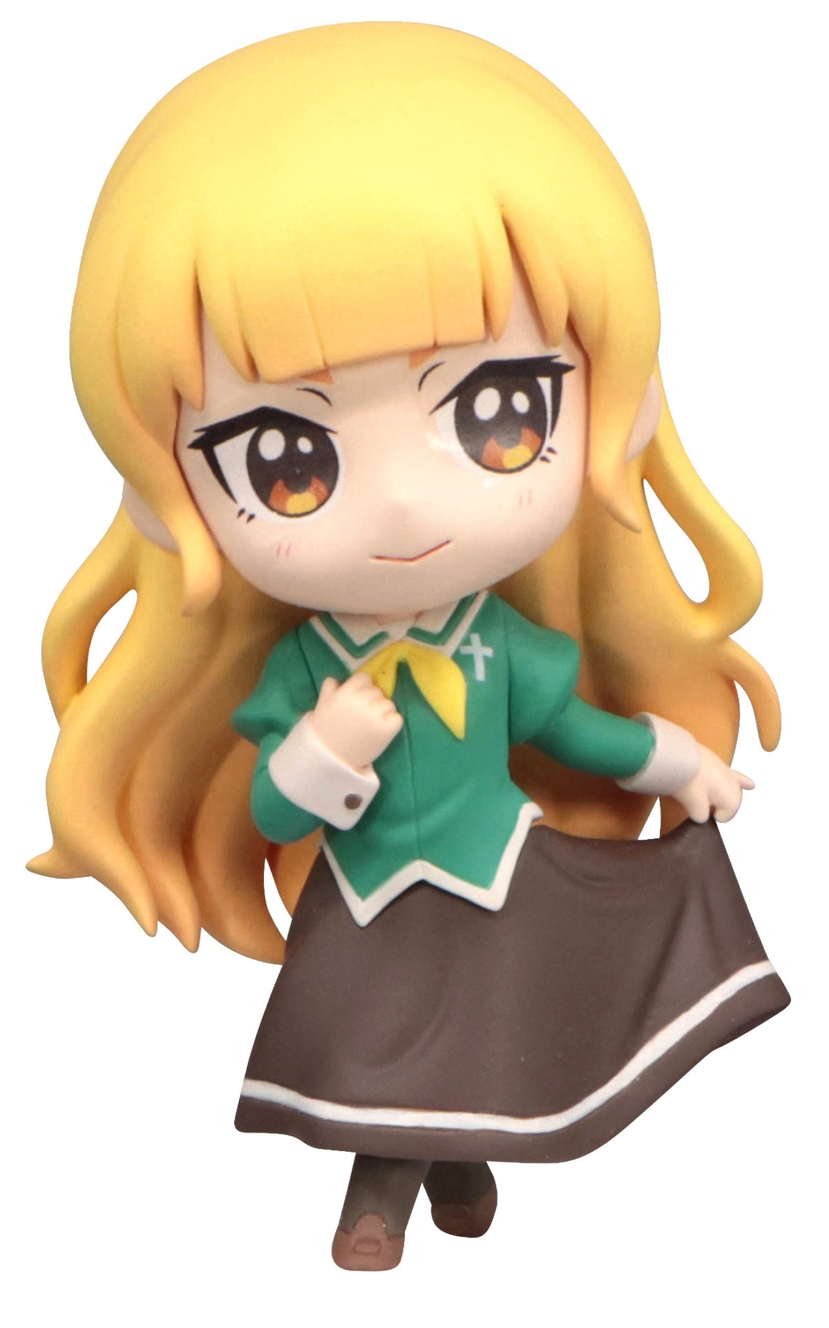 Hime Shirasagi Chobirume figure front view with detailed costume