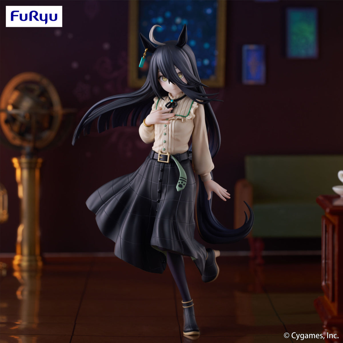 Umamusume Pretty Derby Trio Try It Manhattan Café figure front pose