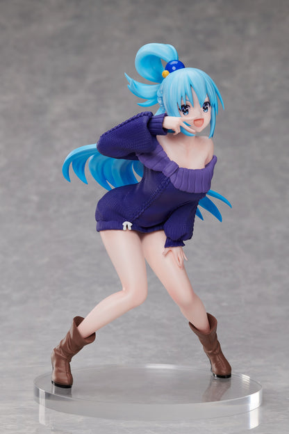 Aqua 1:7 scale figure front view with cheerful expression and dynamic pose