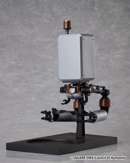 Statue Drink Holder Pod 042 front view featuring detailed mechanical sculpt from NieR Automata Ver 11a