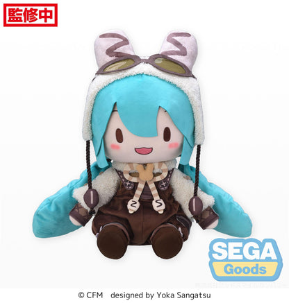 SEGA Character Vocal Series 01 Hatsune Miku Fuwa Petit Marshmallow Hot Cocoa Plush Toy 45cm