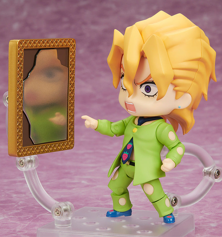 Rear view of Nendoroid Pannacotta Fugo showing sculpted coat and hair design